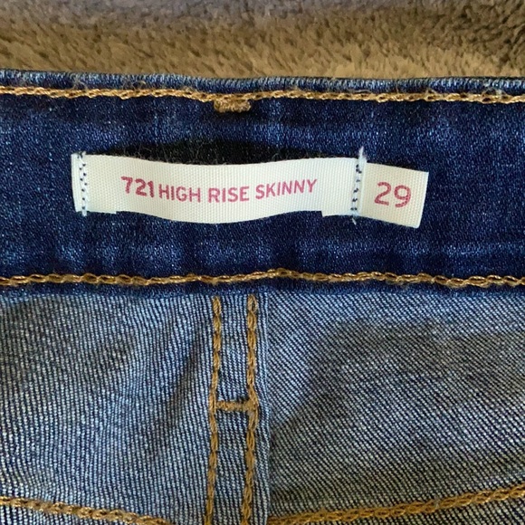 Levi's high rise skinny jeans size 29 - Picture 7 of 15